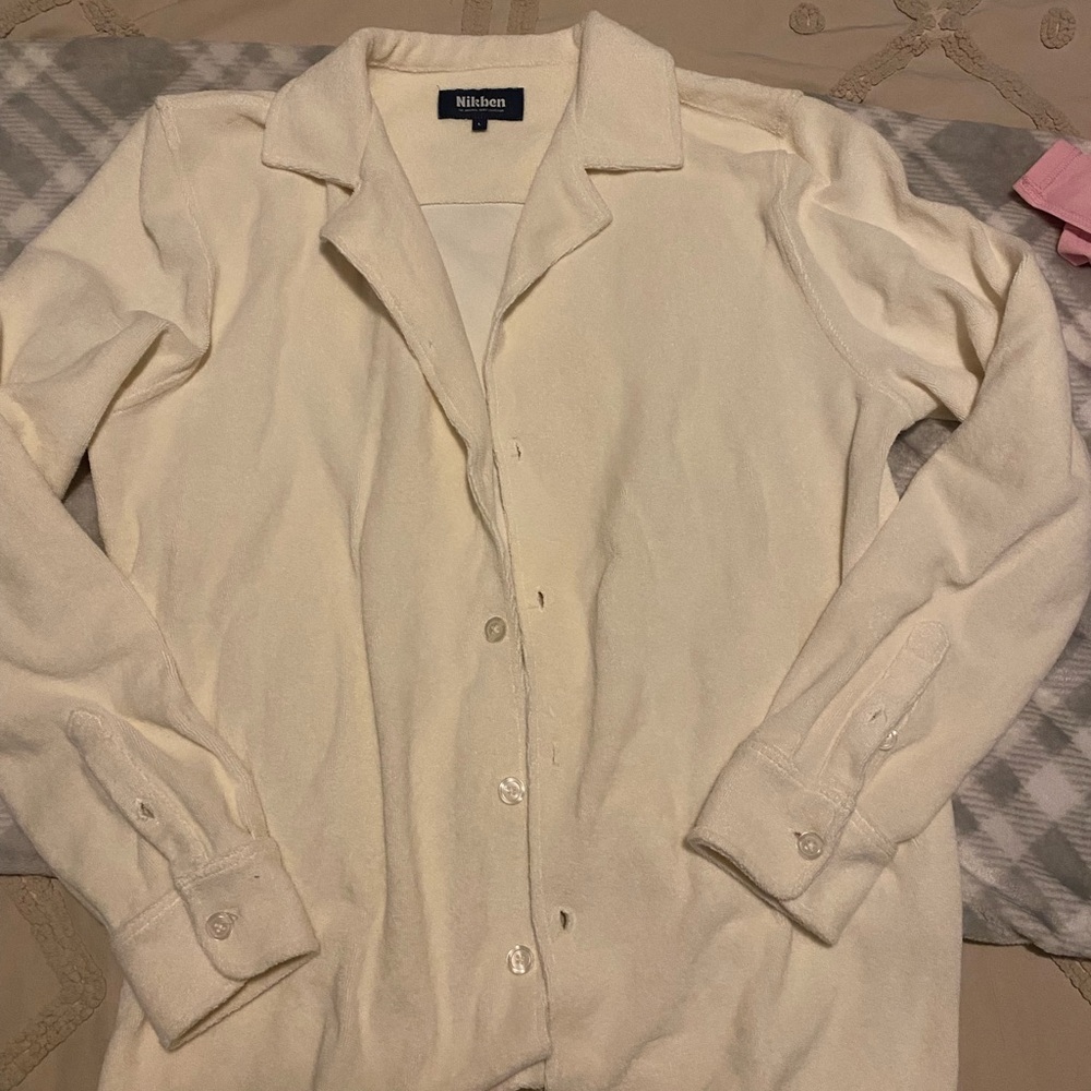Cream Men's Shirt